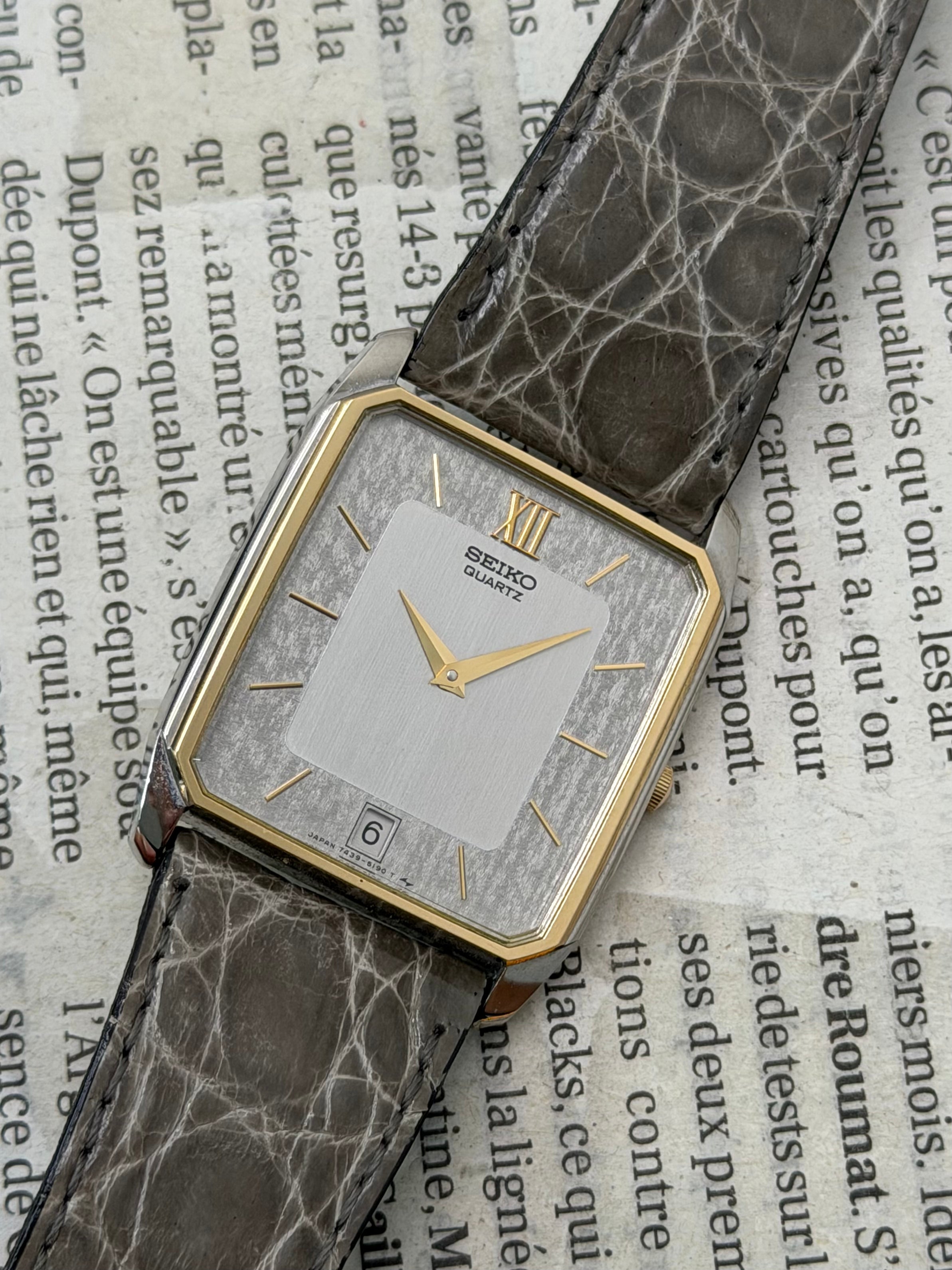 Seiko Tank Vintage NOS