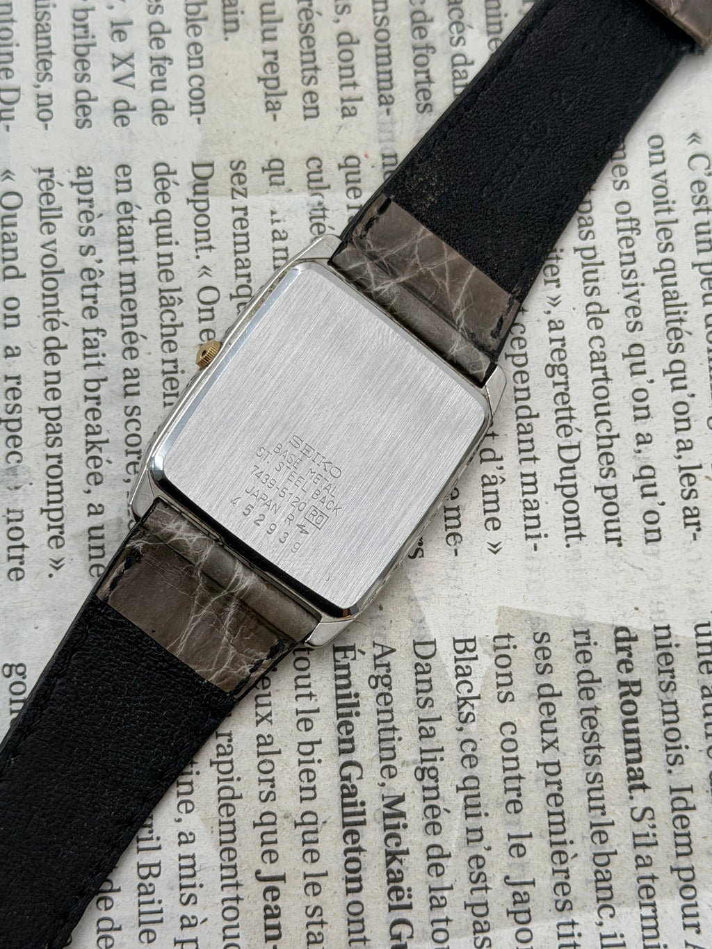 Seiko Tank Vintage NOS