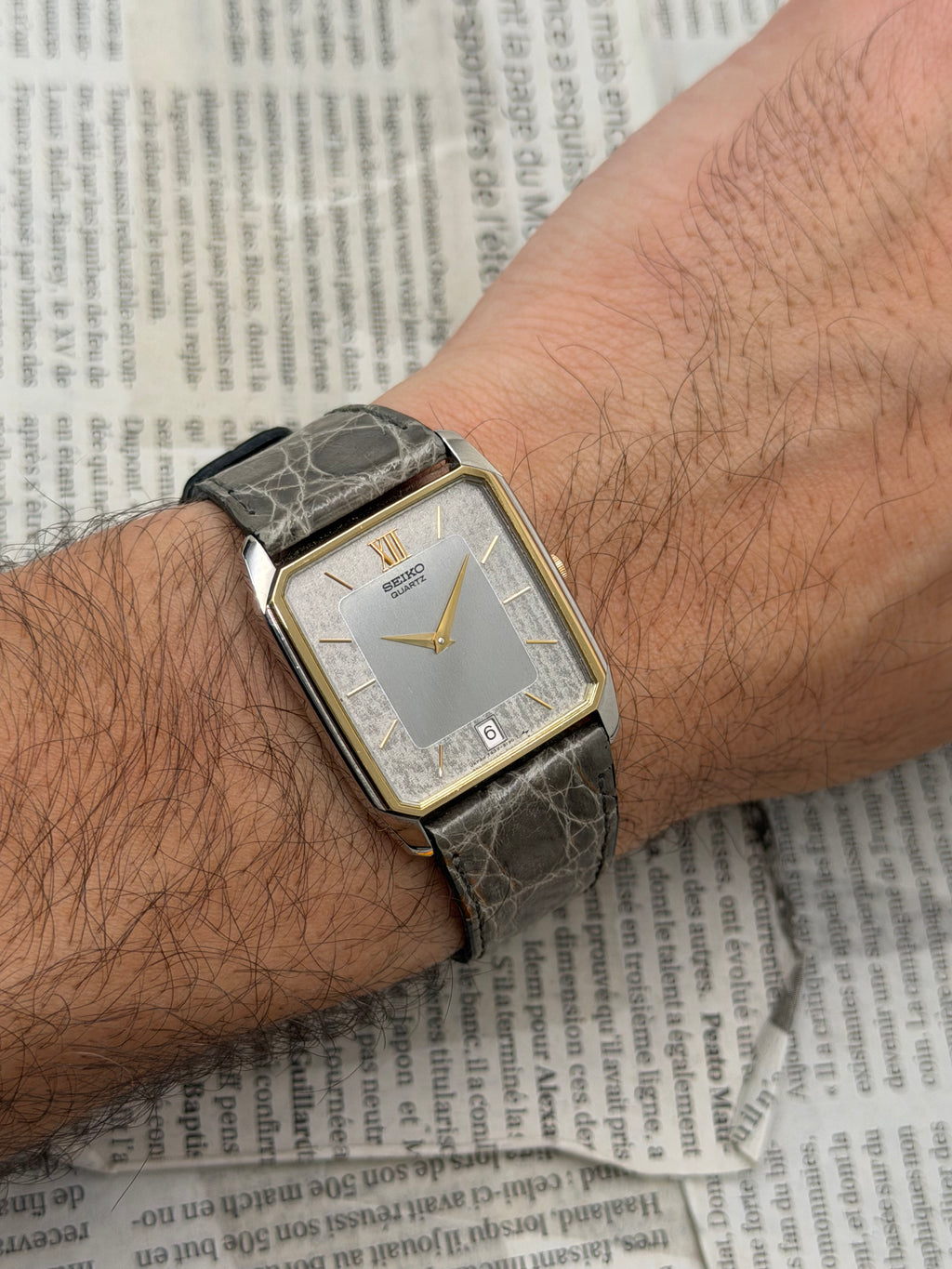 Seiko Tank Vintage NOS
